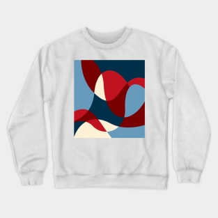 Abstract Aesthetic Pattern Crewneck Sweatshirt